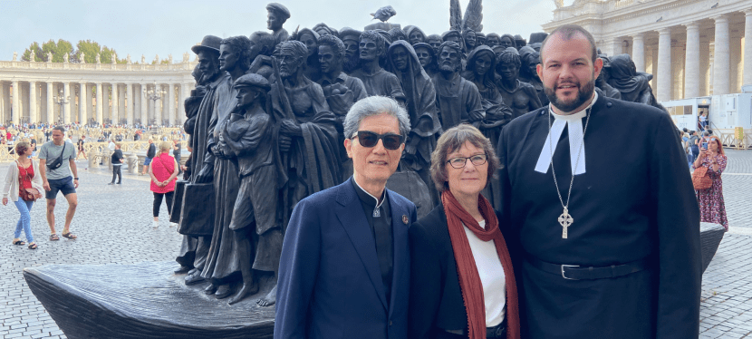 NEWS – World Methodist Council President, Vice President Visit Rome, October&nbsp;2022