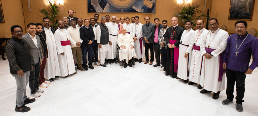 Church of North India Bishops, Executive Leaders Meet Pope Francis – October&nbsp;2024