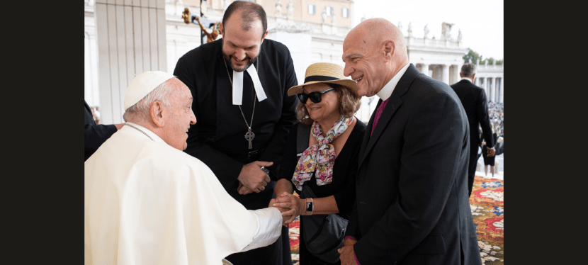 Lead United Methodist Bishop in Nigeria and Spouse Meet Pope&nbsp;Francis