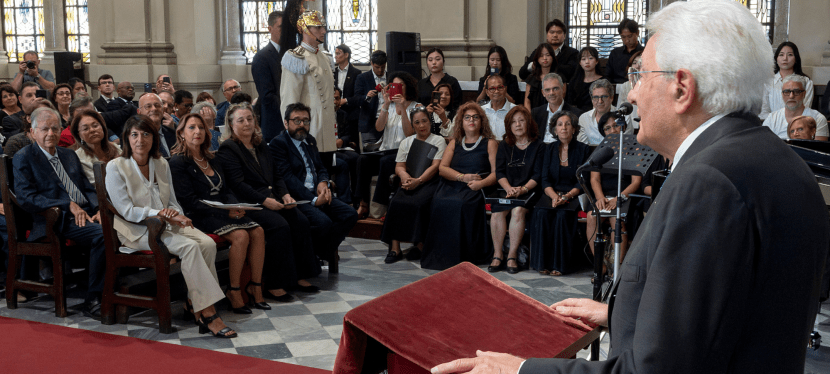 Italian President Attends Roman Methodist Anniversary&nbsp;Celebration
